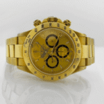 Rolex 16528 Daytona 40 mm 18k Yellow Gold Champagne Dial Zenith - Image 2