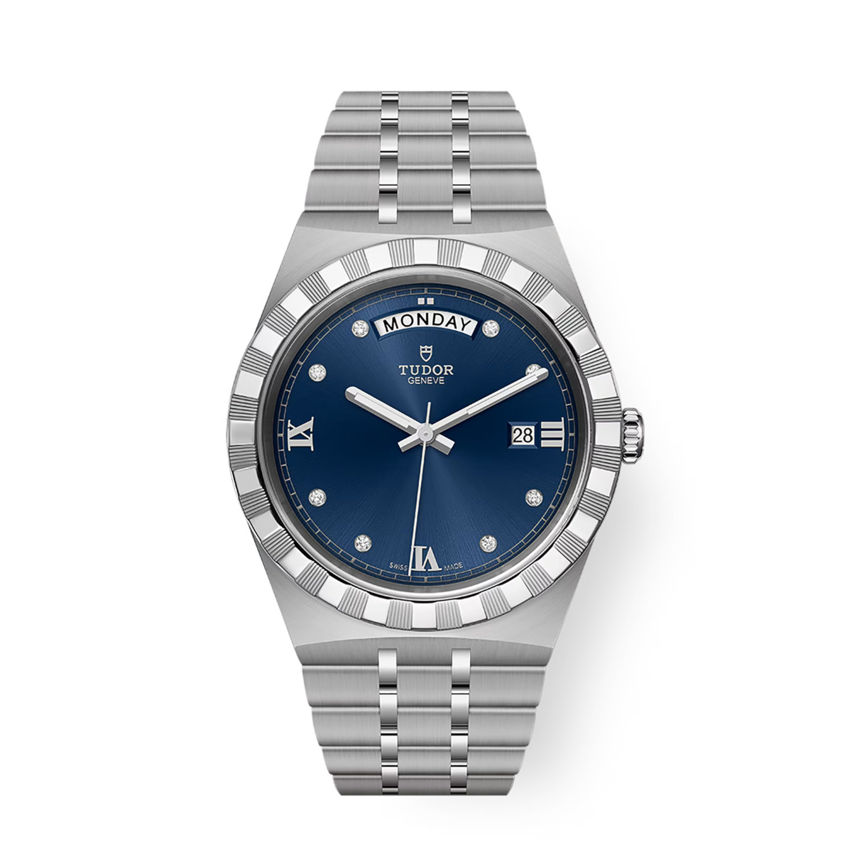 Tudor-Royal-M28600-0006-41mm-Blue-Sunray-Finish-Dial-Steel-Bracelet-Watch.jpg Tudor Royal M28600-0006 41mm Blue Sunray-Finish Dial Steel Bracelet Watch - Image 1