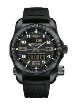 Breitling V7632522/BC46/156S/V20DSA.4 Emergency Black Titanium Case Volcano Black Dial