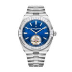 Vacheron Constantin 6007V/210G-B955 Overseas Tourbillon Blue Dial White Gold