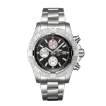 Breitling A13371111B1A1 Super Avenger II 48mm Stainless Steel Volcano Black Dial