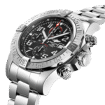 Breitling A13371111B2A1 Super Avenger II 48mm Stainless Steel Volcano Black Dial - Image 2
