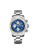 Breitling A13381111C1A1 Avenger II 43mm Stainless Steel “Mariner Blue” Dial