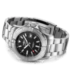 Breitling A17318101B1A1 Avenger Automatic 43 Stainless Steel Black Dial Watch - Image 4