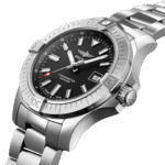 Breitling A17318101B1A1 Avenger Automatic 43 Stainless Steel Black Dial Watch - Image 3