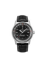 Breitling A17325241B1P1 Navitimer Automatic 38 Stainless Steel Black Dial