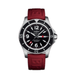 Breitling A17371A11B1S1 Superocean Automatic 44 Ironman Limited Edition Stainless Steel Black Dial Watch