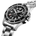 Breitling A17392D71B1A1 Superocean II 44 Stainless Steel Black Dial - Image 2