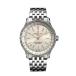 Breitling A17395F41G1A1 Navitimer Automatic 35 Stainless Steel Silver Dial
