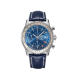 Breitling A24322121C1P1 Navitimer Chronograph GMT 46 Stainless Steel Blue Dial - Image 2