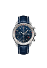 Breitling A24322121C2P1 Navitimer Chronograph GMT 46 Stainless Steel Blue Dial