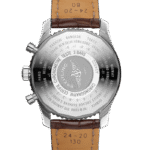Breitling A24322121G1P1 Navitimer Chronograph GMT 46 Stainless Steel Silver Dial - Image 5