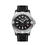 Breitling A32397101B1X1 Avenger Automatic GMT 43 Stainless Steel Black Dial