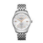 Breitling A45340211G1A1 Premier Automatic Day & Date Silver Dial
