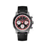 Breitling AB01211B1B1X1 Navitimer B01 Chronograph 43 Swissair Stainless Steel Black Dial - Image 2