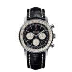 Breitling AB0127211B1P1 Navitimer B01 Chronograph 46 Stainless Steel Black Dial