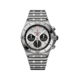 Breitling AB0134101G1A1 Chronomat B01 42 Stainless Steel Silver Dial Watch - Image 2