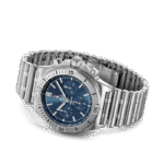 Breitling AB01344A1C1A1 Chronomat B01 42 Frecce Tricolori Limited Edition Stainless Steel Blue Dial Watch - Image 4