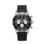 Breitling AB0162121B1S1 Superocean Heritage B01 Chronograph 44 Stainless Steel 44mm Black Dial - Image 2
