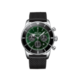 Breitling AB01621A1L1S1 Superocean Heritage B01 Chronograph 44 Limited Edition Stainless Steel 44mm Green Dial - Image 2