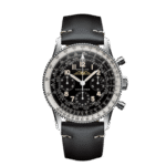 Breitling AB0910371B1X1 Navitimer Re-Edition Stainless Steel Black Dial Watch 41mm