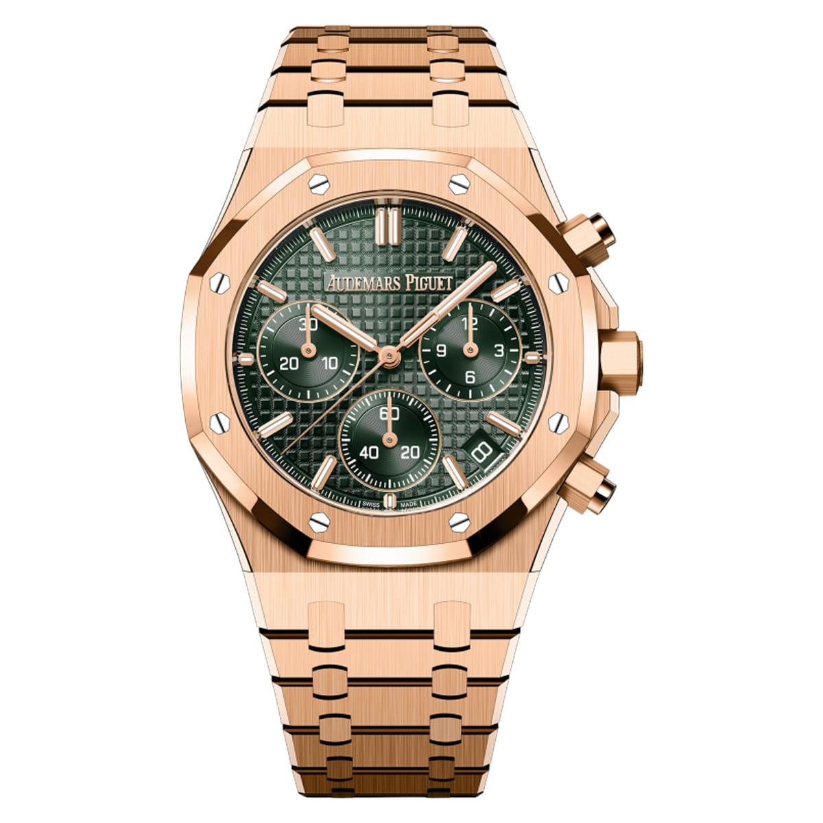 audemars-piguet-26240OR.OO_.1320OR.08.jpg Audemars Piguet 26240OR.OO.1320OR.08 Green Dial Watch - Image 1
