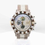 Breitling A1337111 Super Avenger II Chronograp With Customized Diamond And Rubies Bezel