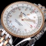 Breitling R17395211A1R1 Navitimer Automatic 35 18K Rose Gold Mother-Of-Pearl dial 35mm - Image 5