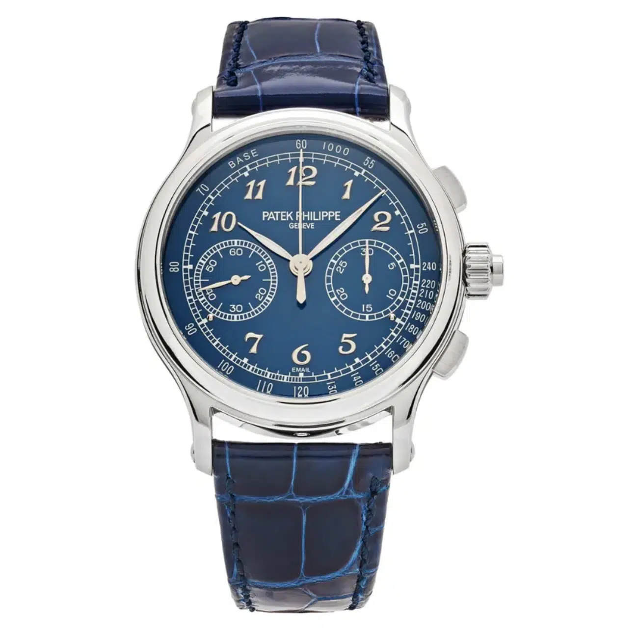 image_1-13.webp Patek Philippe 5370P-011 Platinum Chronograph with Blue Enamel Dial - Image 1