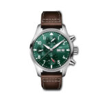 IWC Pilot Chronograph IW388103 Green Dial 41mm Stainless Steel