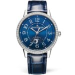 Jaeger-LeCoultre Rendez-Vous 3448480 Diamond Bezel Blue Alligator