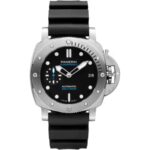 Panerai Luminor Submersible PAM02223 42mm Black Dial Steel Watch