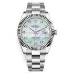 Rolex Datejust 126334 MOP Diamond Oyster 41mm Stainless Steel Watch