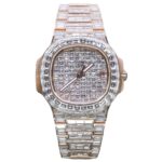 Patek Philippe 5711R Iced Out Aftermarket Diamonds