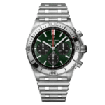 Breitling Chronomat B01 AB0134101L2A1 42MM Green Dial Stainless Steel
