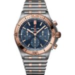 Breitling Chronomat B01 42MM UB0134101C1U1 Steel Gold Blue Dial 2024