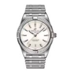 Breitling Chronomat A77310591A1A1 32MM 2025 White Dial Gem-Set Steel