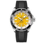 Breitling Superocean A17375211I1S1 42mm Yellow Dial Stainless Steel