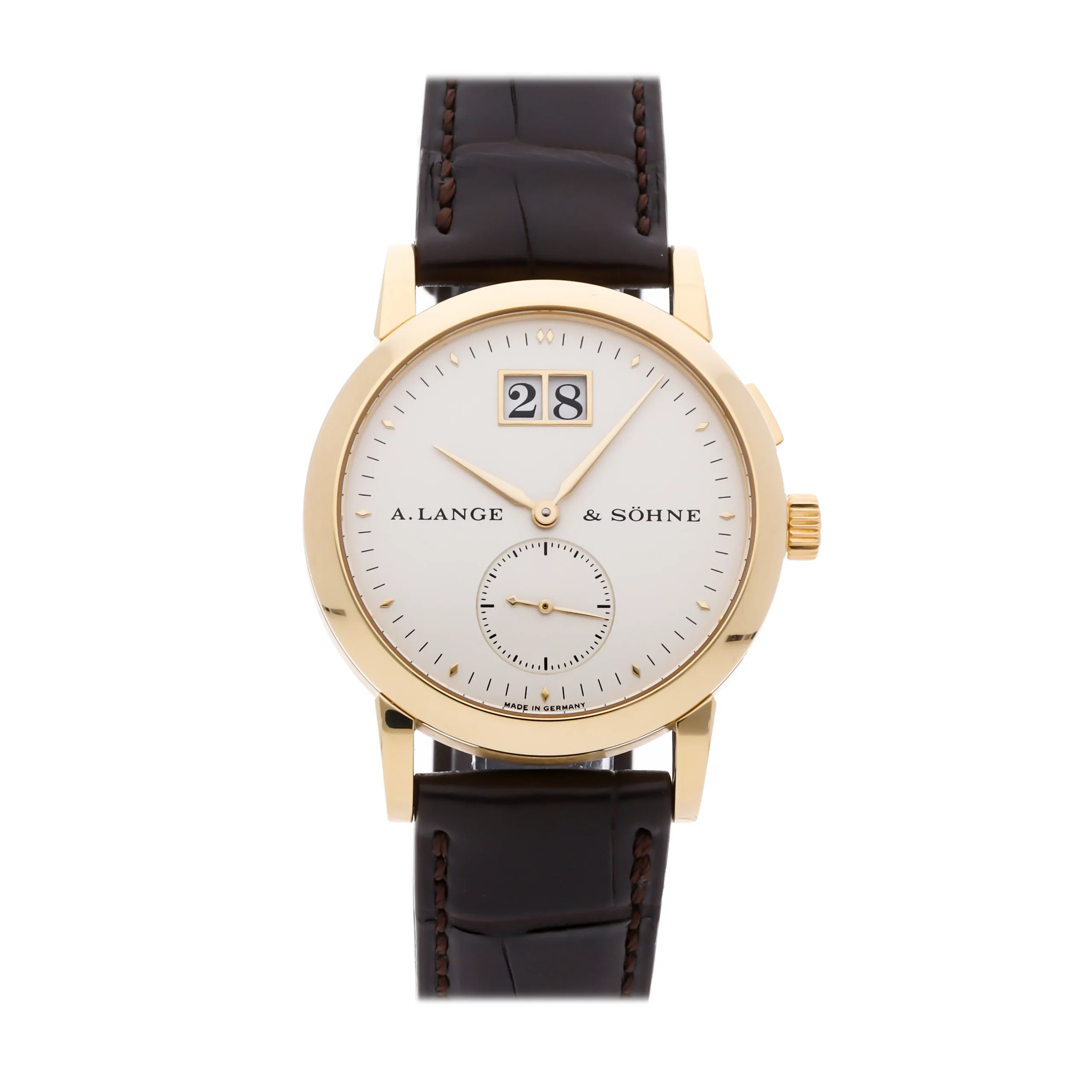 product24-a-lange-sohne-saxonia-105001-34mm-yellow-gold-champagne-dial-image1-scaled-1.webp A. Lange & Söhne Saxonia 105.001 34MM Yellow Gold Champagne Dial - Image 1