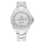 Rolex Yacht-Master 40mm Platinum Dial Stainless Steel Watch