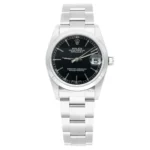 Rolex Datejust 31 Black Dial Stainless Steel Ladies Watch 68240