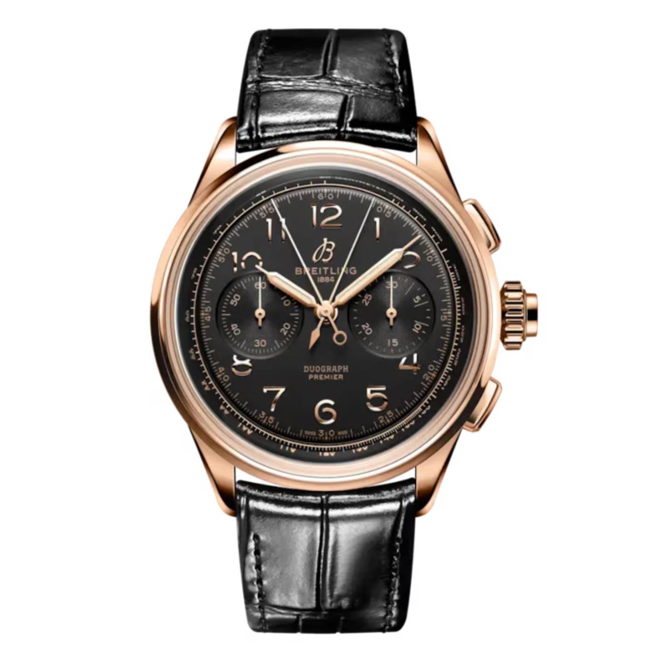 product267-breitling-premier-b15-duograph-rb1510251b1p1-42mm-2025-18k-red-gold-image1.jpg Breitling Premier B15 Duograph RB1510251B1P1 42MM 2025 18k Red Gold - Image 1
