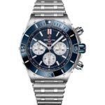 Breitling Super Chronomat AB0136161C1A1 44MM Blue Dial Stainless Steel