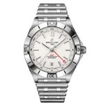 Breitling Chronomat GMT A32398101A1A1 40mm White Dial Stainless Steel