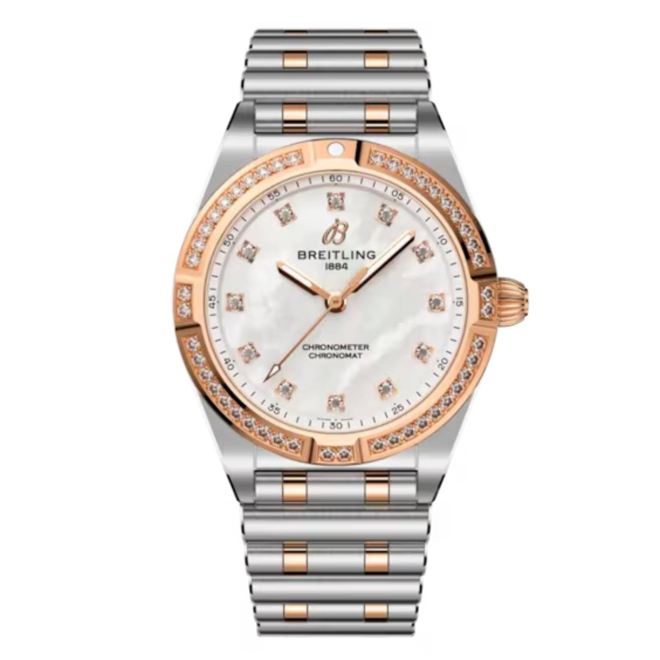 product316-breitling-chronomat-u72310531a1u1-28mm-2025-mother-of-pearl-dial-image1.jpg Breitling Chronomat U72310531A1U1 28MM Mother of Pearl Dial - Image 1