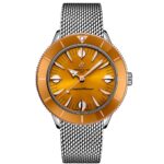 Breitling Superocean Heritage U10340281I1A1 38MM Orange Dial Stainless Steel & 18k Red Gold