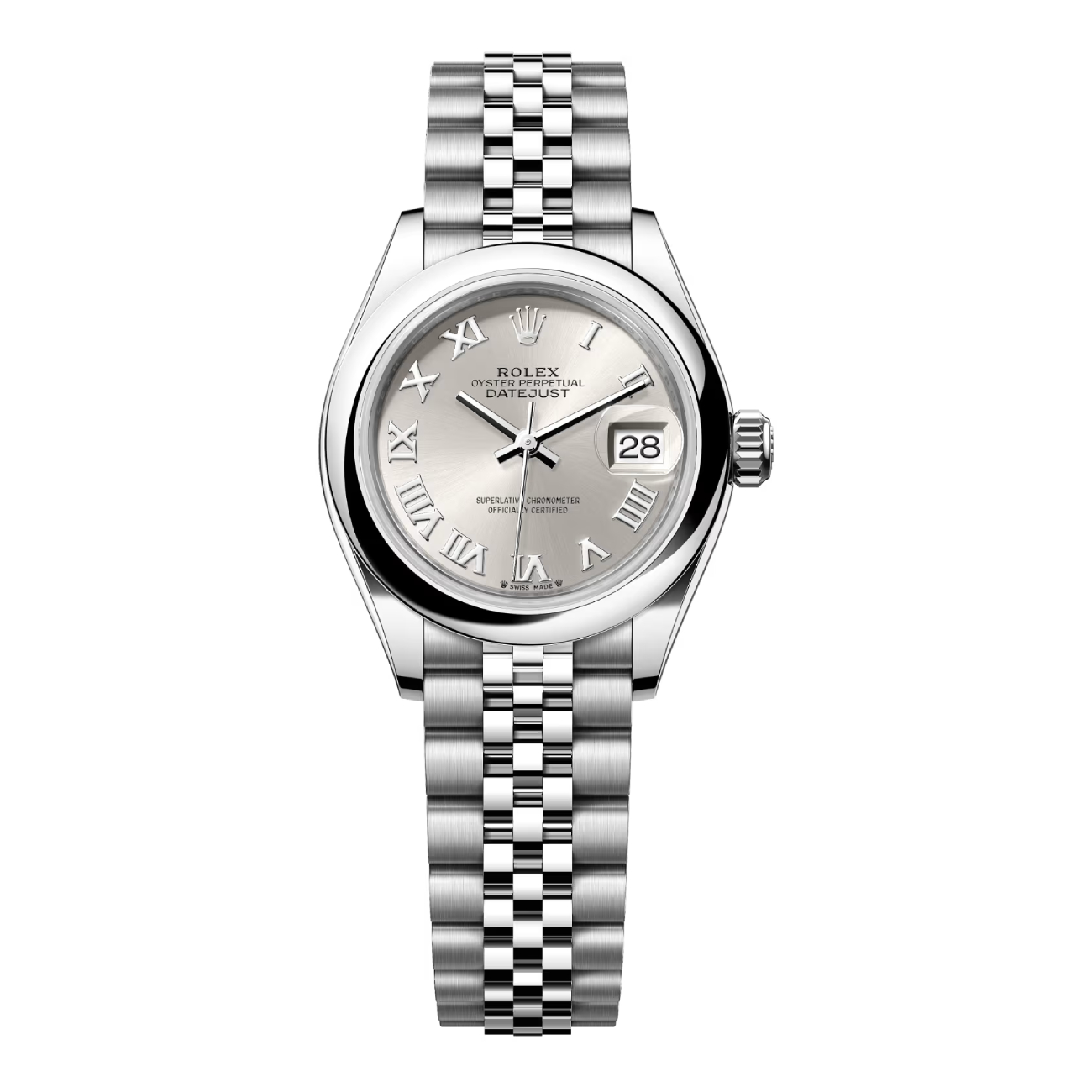 product334-rolex-datejust-279160-28mm-2024-silver-roman-dial-stainless-steel-image1.jpg Rolex Datejust 279160 28MM Silver Roman Dial Stainless Steel - Image 1