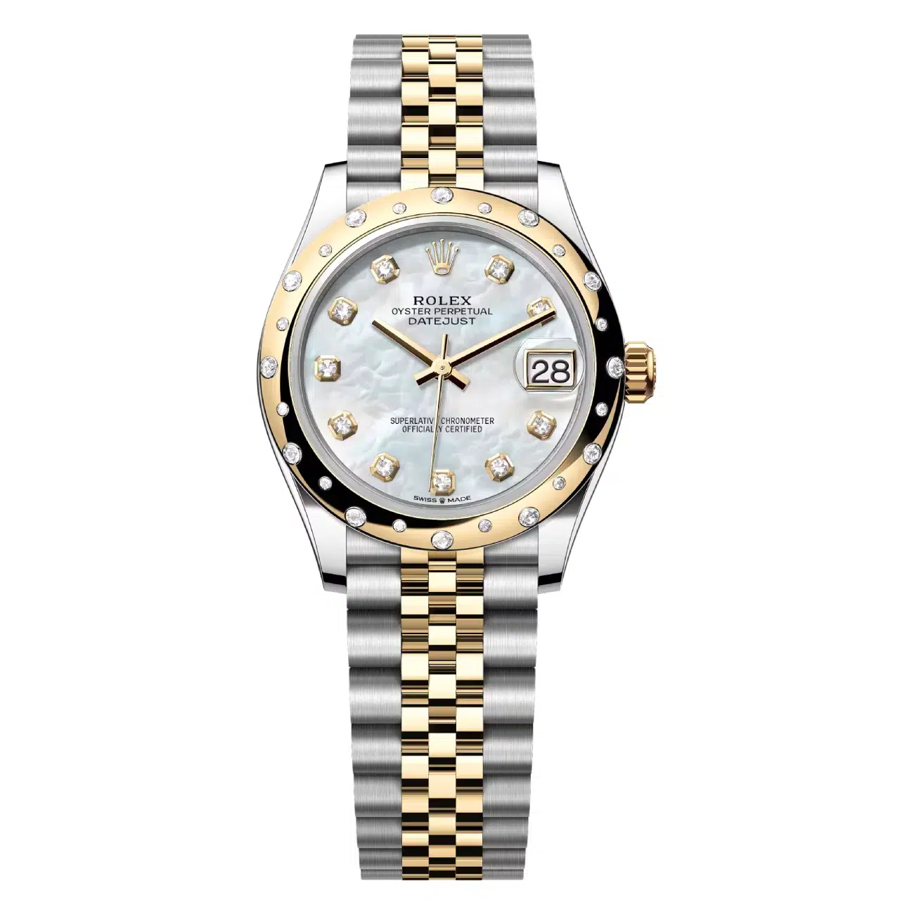 product340-rolex-datejust-31-278343rbr-31mm-yellow-rolesor-diamond-bezel-watch-image1.webp Rolex Datejust 31 278343RBR 31MM Yellow Rolesor Diamond Bezel Watch - Image 1