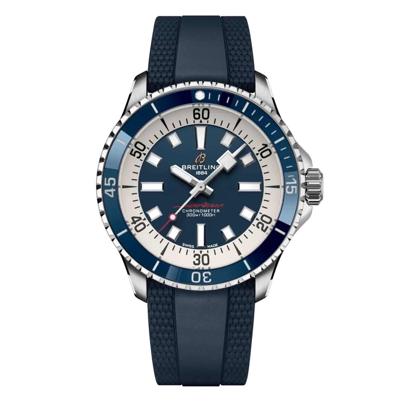 product350-breitling-superocean-a17375e71c1s1-42mm-blue-dial-stainless-steel-2024-image1.jpg Breitling Superocean A17375E71C1S1 42MM Blue Dial Stainless Steel - Image 1