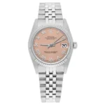 Rolex Datejust 68274 31MM Salmon Dial Stainless Steel